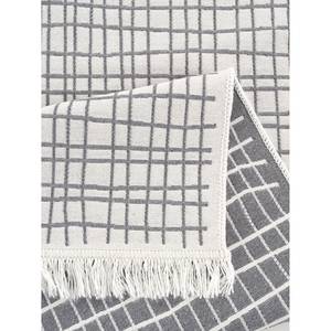 Tapis Dolche Coton - Blanc / Gris - 160 x 230 cm