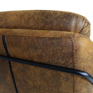 Fauteuil Belval Microvezel - Microvezel Gona: Bruin