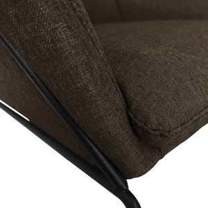 Fauteuil Belval Microfibre - Tissu Saba: Espresso