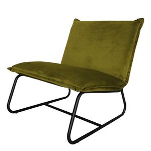 Fauteuil Mazac fluweel - Velours Ravi: Avocado