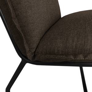 Fauteuil Mazac Microfibre - Tissu Saba: Espresso