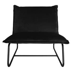 Fauteuil Mazac Velours - Velours Ravi: Noir