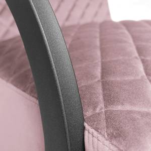 Fauteuil Liez fluweel - Velours Ravi: Mauve