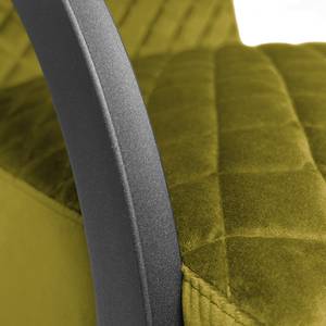 Fauteuil Liez fluweel - Velours Ravi: Avocado