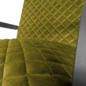 Fauteuil Liez fluweel - Velours Ravi: Avocado