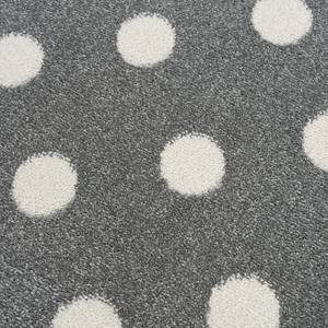 Tapis enfant Confetti Fibres synthétiques - Blanc / Gris - 120 x 180 cm