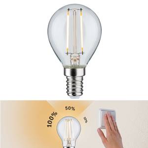 LED-Leuchtmittel Santes Klarglas / Metall - 1-flammig