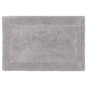 Tapis de bain Bahamas III Coton - Gris clair - 67 x 110 cm