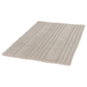 Tapis de bain Bahamas II Coton - Beige - 60 x 90 cm