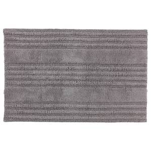 Tapis de bain Bahamas II Coton - Gris clair - 60 x 90 cm