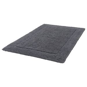 Tapis de bain Bahamas III Coton - Anthracite - 67 x 110 cm