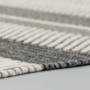 Tapis en laine Carmen I Laine / Polyester - Gris / Anthracite - 200 x 300 cm