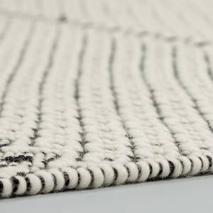 Tapis en laine Claudia II Laine / Nylon / Coton - Noir / Blanc - 200 x 300 cm