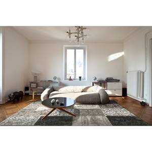 Tapis Multi Black and White Coton / Laine - 170 x 240 cm