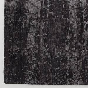 Laagpolig vloerkleed Jacob's Ladder katoen/polyester - Zwart/grijs - 170 x 240 cm