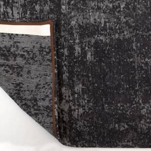 Laagpolig vloerkleed Jacob's Ladder katoen/polyester - Zwart/grijs - 170 x 240 cm