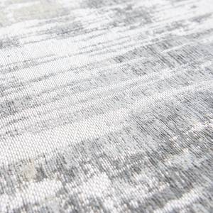 Laagpolig vloerkleed Streaks Coney Grey katoen/polyester - 170 x 240 cm