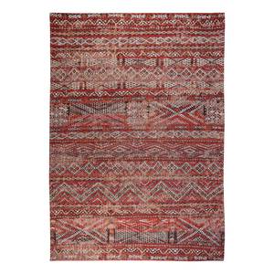 Laagpolig vloerkleed Kilim Fez Red katoen - 170 x 240 cm