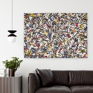 Kurzflorteppich Street Graph Baumwolle / Polyester - 140 x 200 cm