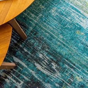 Laagpolig vloerkleed Streaks Glen Cove katoen/polyester - 140 x 200 cm