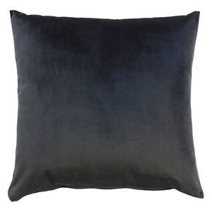 Housse de coussin Uni Polyester - Noir - 50 x 50 cm