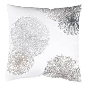 Housse de coussin Scoppio Polyester - Blanc / Gris - 50 x 50 cm