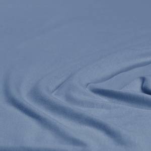 Hoeslaken mako fijn Jersey Rioux katoen - Blauw - 150 x 200 cm