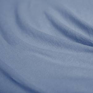 Drap-housse en jersey Lom Étoffe de coton - Bleu - 100 x 200 cm