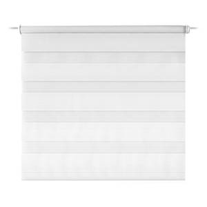 Store enrouleur Zebra Polyester - Blanc - 100 x 150 cm