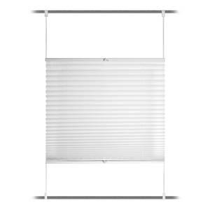Plissee Terrats Polyester - Weiß - 40 x 130 cm