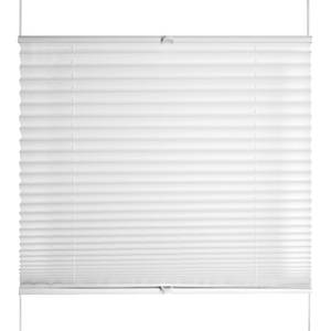 Store plissé Terrats Polyester - Blanc - 80 x 130 cm