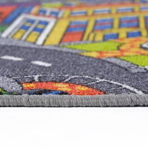 Spielteppich Straße I Polyester - Mehrfarbig