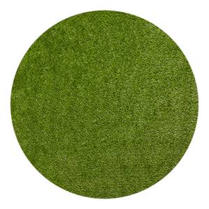 Tapis Miami Style Fibres synthétiques - Vert - Diamètre : 80 cm