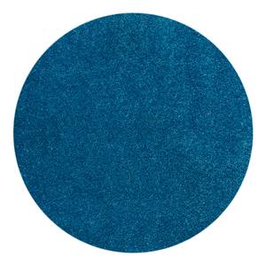 Tapis Miami Style Fibres synthétiques - Bleu - Diamètre : 80 cm