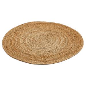 Vloerkleed Mamda I jute - Diameter: 80 cm