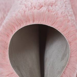 Teppich Lamskin Polyester - Rosa