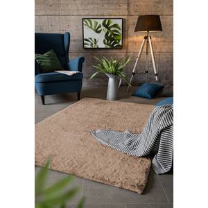 Kunstfell Teppich Novara Polyester - Taupe - 120 x 170 cm