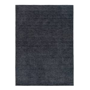 Wollen vloerkleed Maria wol - Donkerblauw - 170 x 240 cm
