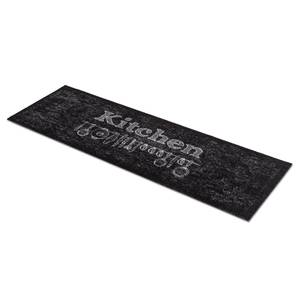 Tapis de couloir Miabella Kitchen Fibres synthétiques - Noir