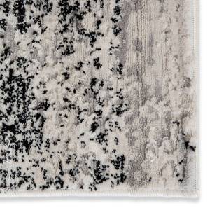 Laagpolig vloerkleed Noa I kunstvezels - Zwart/beige - 133 x 190 cm