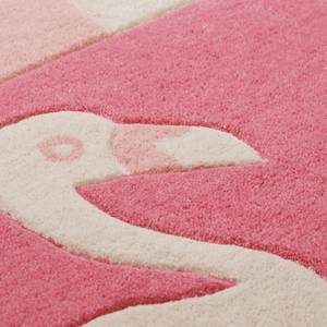 Kinderteppich Fruity Flamingo Polyester - Pink - 160 x 230 cm