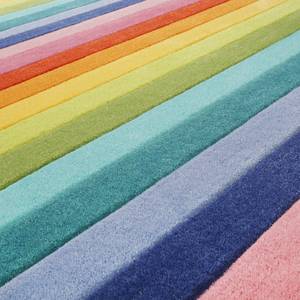 Kinderteppich Rainbow Stripes Polyester - 120 x 170 cm