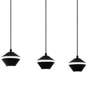 LED-hanglamp Perpigo II polyacryl/staal - 3 lichtbronnen