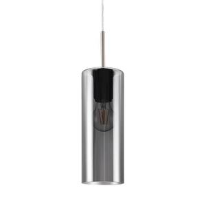 Suspension Selvino Verre / Acier - Gris - Nb d'ampoules : 1