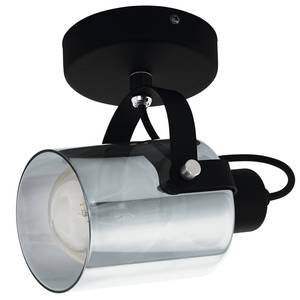 Plafondlamp Berregas glas/staal - Aantal lichtbronnen: 1