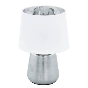 Lampe Manalba  I Tissu mélangé / Céramique - 1 ampoule