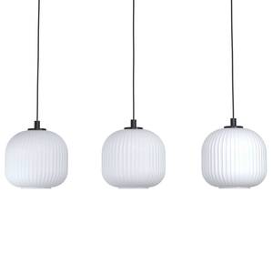 Hanglamp Mantunalle II transparant glas/staal - 3 lichtbronnen