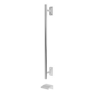 Vouwdeurkast Loft VI Truffeleikenhouten look/Wit glas - Hoogte: 236 cm