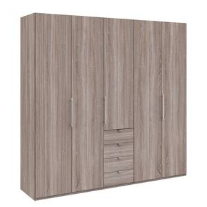 Armoire à portes pliantes Loft VI Imitation chêne truffier - Hauteur : 236 cm