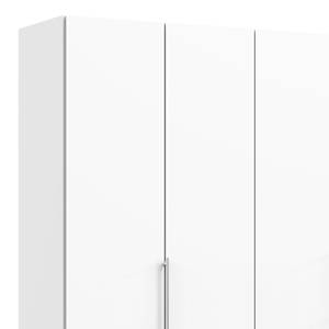 Armoire à portes pliantes Loft I Blanc - Hauteur : 216 cm - Tiroir à droite